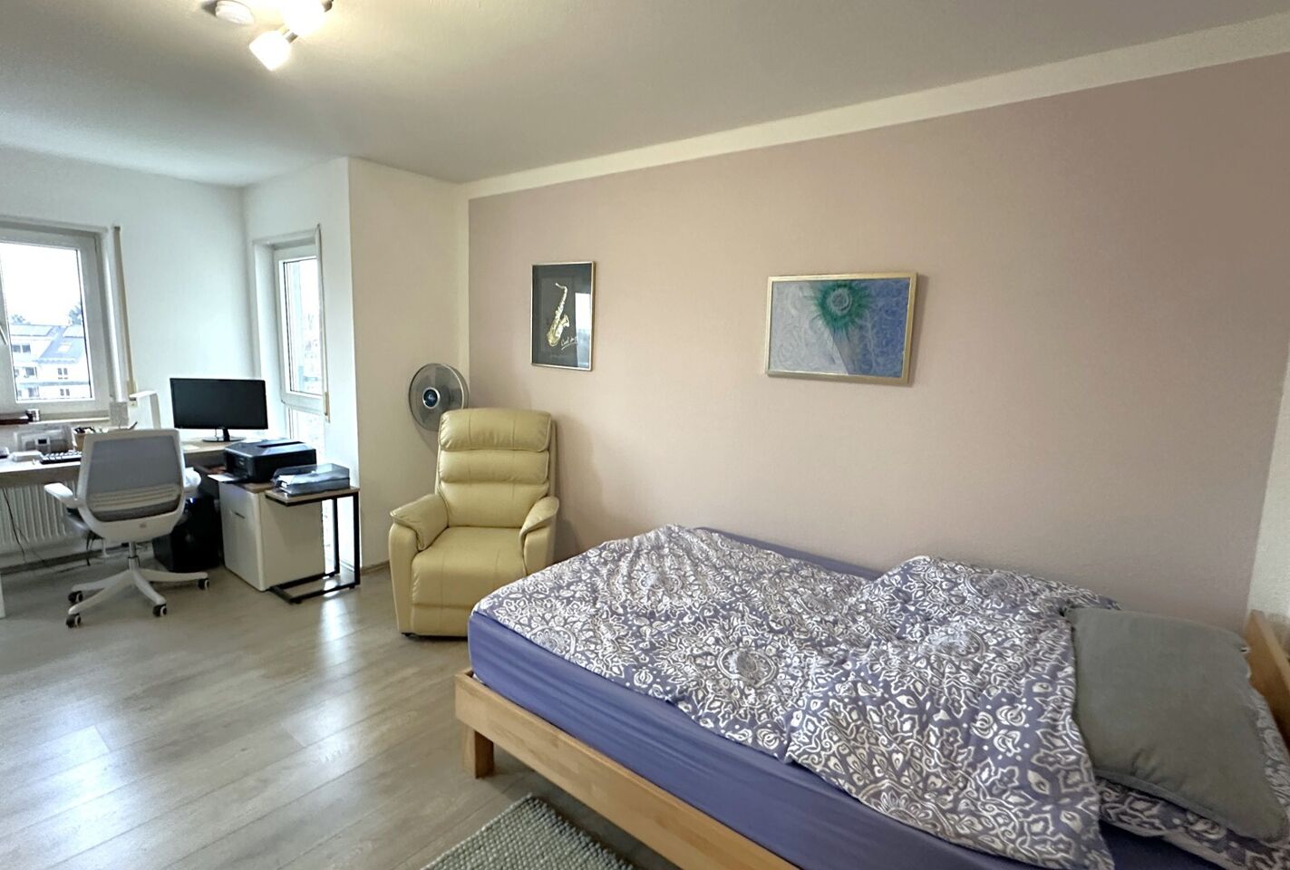 helles Schlafzimmer