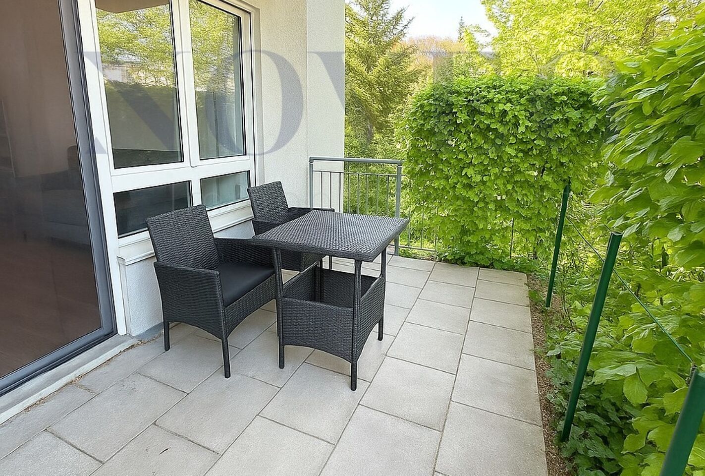 einladende Terrasse
