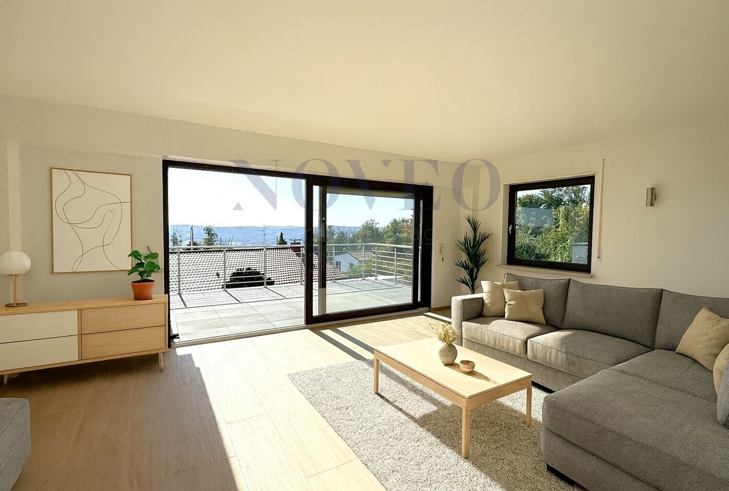 visualisiertes Wohnzimmer